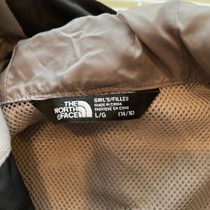 The north face rain jacket